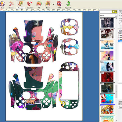 लैपटॉप स्किन बनाने की मशीन लैपटॉप टेम्पलेट्स के साथ और कोई कटिंग लिमिट नहीं, क्रिएटिव लैपटॉप स्किन डिज़ाइन का समर्थन करती है