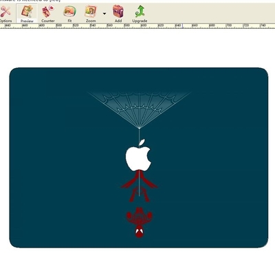 Macbook Pro के लिए 3D Daqin पेपर स्टिकर लैपटॉप स्किन मेकिंग मशीन लैमिनेटर