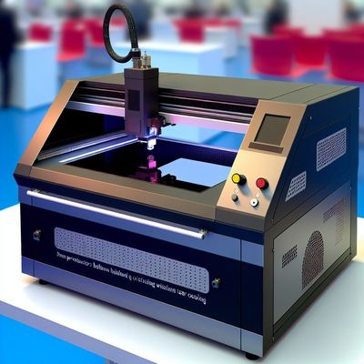 काटने की मोटाई बेलो 0.5 मिमी स्क्रीन प्रोटेक्टर लेजर कटर के साथ राज्य के कला परिसंचारी पानी ठंडा