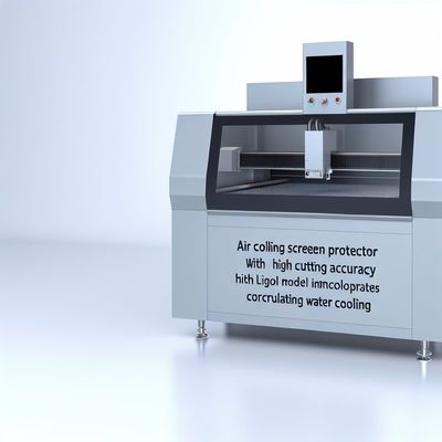 उच्च कटिंग सटीकता और कूलिंग मॉडल सर्कुलेटिंग वाटर कूलिंग के साथ एयर कूलिंग स्क्रीन प्रोटेक्टर लेजर कटिंग मशीन
