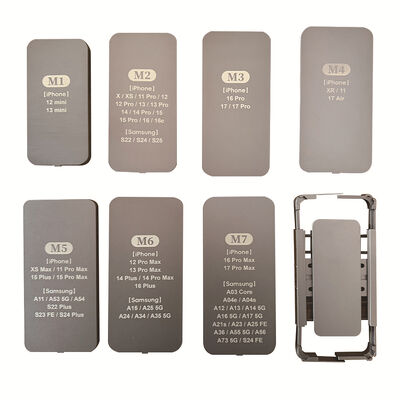 यूनिवर्सल फिक्स्चर के साथ थ्रीडी सुब्लिमेशन हीट प्रेस iPhone सैमसंग Xiaomi Huawei के लिए मोल्ड बदलने की कोई आवश्यकता नहीं