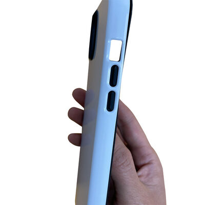 3डी सब्लिमेशन प्रिंटिंग मशीन जो चमकदार सफेद सब्लिमेशन ब्लैंक सतह के साथ अनुकूलित फोन केस बनाने के लिए आदर्श है