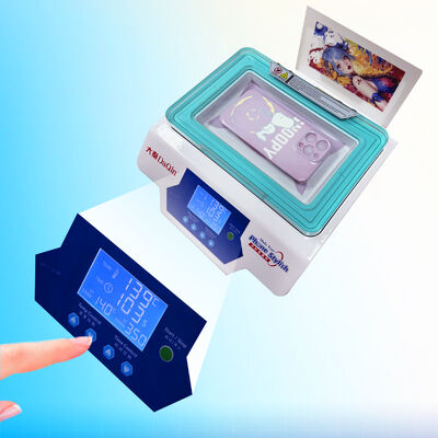 यूनिवर्सल मोल्ड और सटीक गर्मी हस्तांतरण प्रौद्योगिकी के साथ अभिनव DAQIN कस्टम केस प्रिंटिंग मशीन