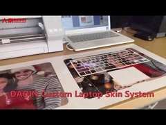 3D Daqin कस्टम स्टिकर लैपटॉप स्किन मेकिंग मशीन