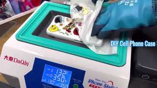 फ़ोन केस के लिए उर्ध्वपातन स्थानांतरण मशीन